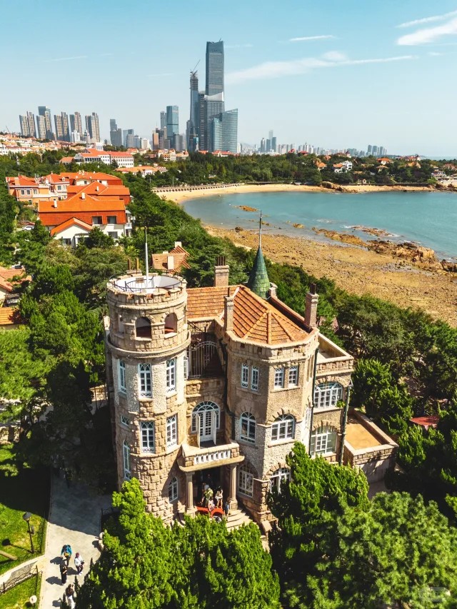 八大关风景区 风景照