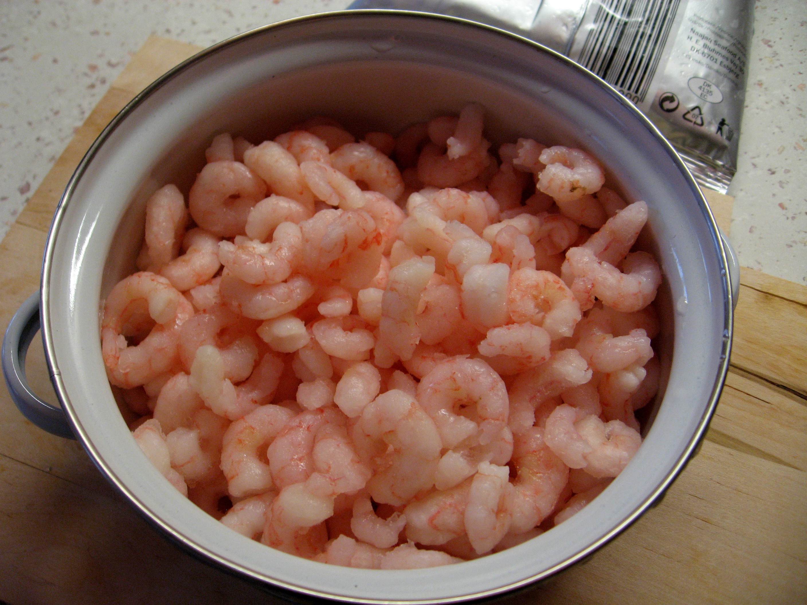 甜虾 北极甜虾 图片